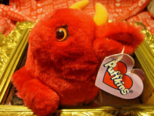 Puffkins Collectible - "RED" Hanging Tag intact  5" Tall BD 10/31/97   362