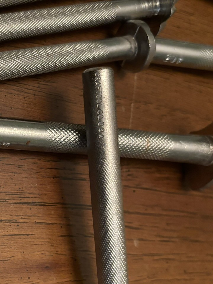 LOT of 15 Craftool Leather Stamping Tools 4” L 12” Heads USED EX FS eBay