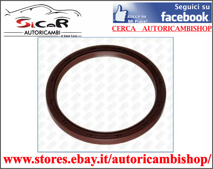 PARAOLIO ALBERO A GOMITO 19016236B CORTECO MISURE HTC 80X96X9 FPM