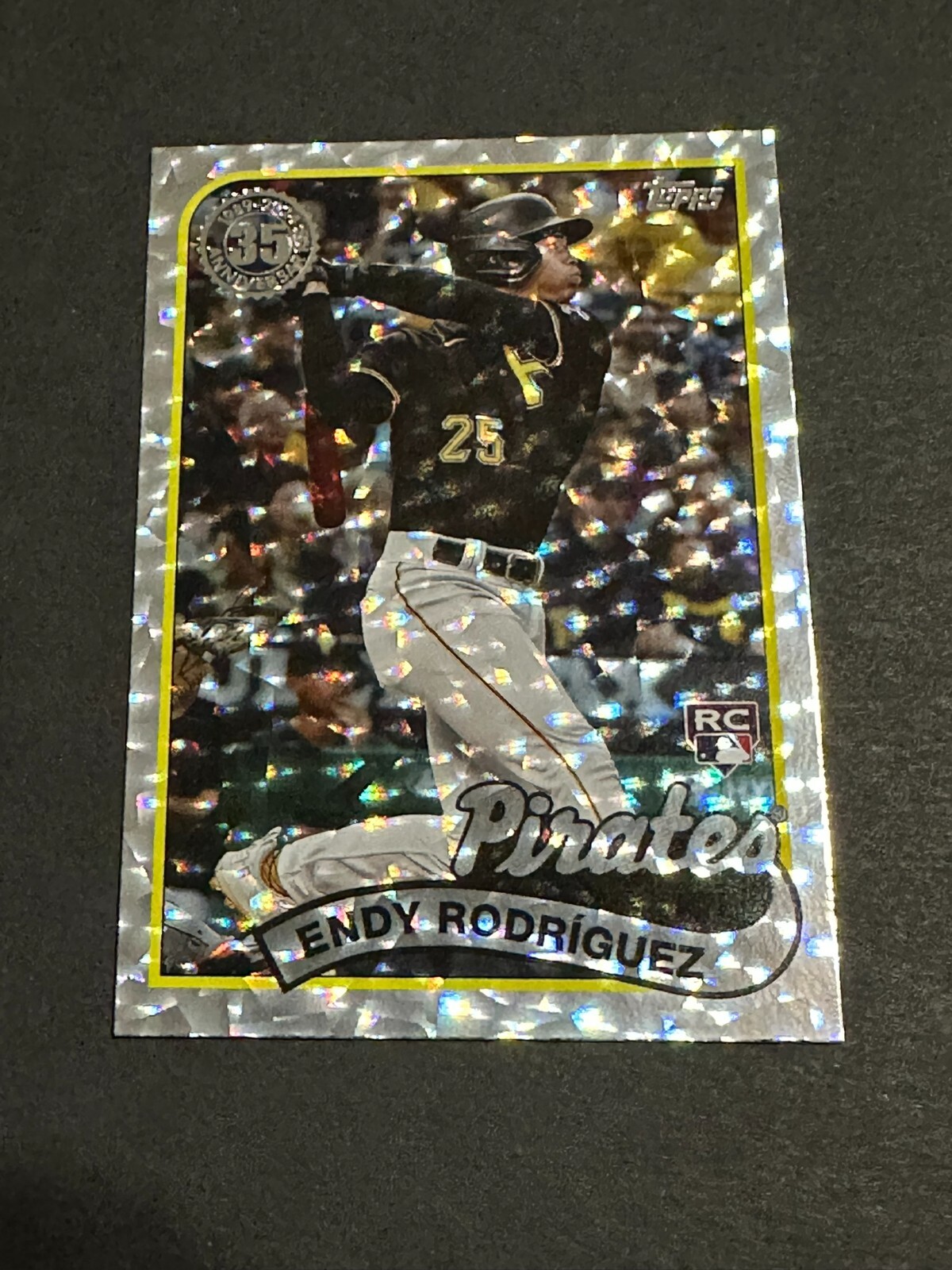 2024 Topps Series 1 Endy Rodriguez 1989 Silver Crackle Foil #89B-79 -FREE SHIP 3
