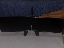Dell Dual Monitor Setup 23-24.9" 16:9 Tiltable Black with Stand