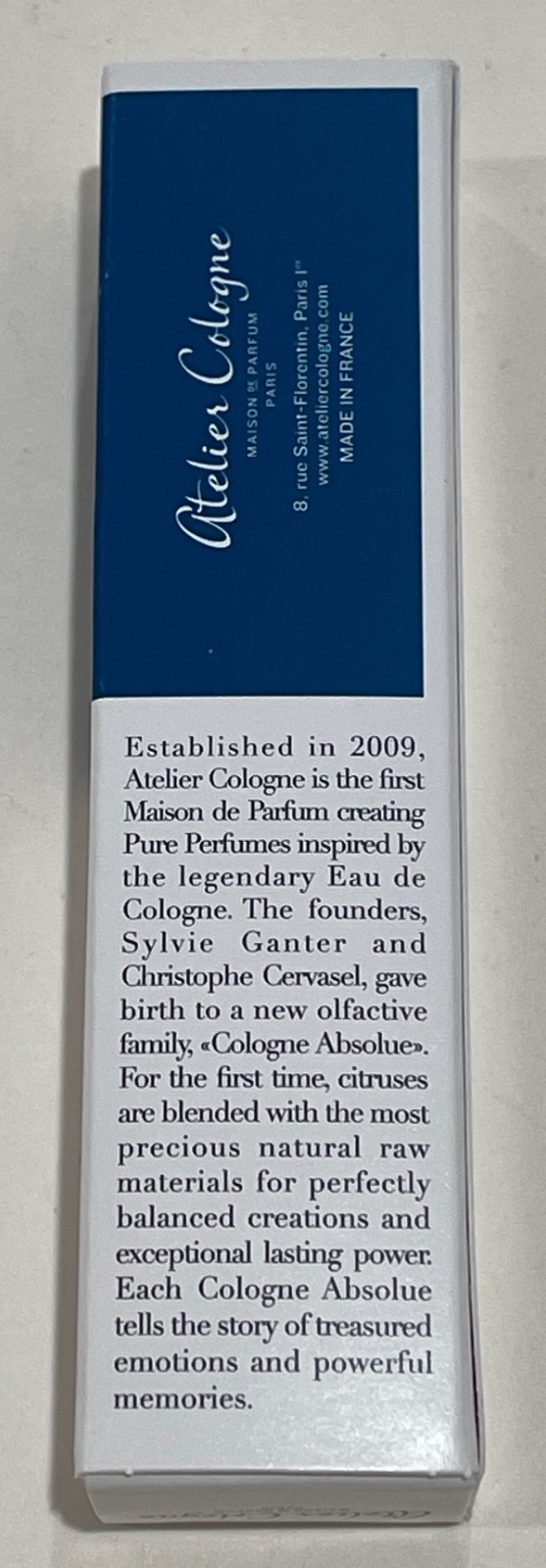 3 x Atelier Cologne Clementine California Pure Perfume .14 fl oz / 4 ml Travel