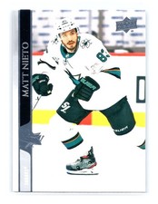 2020-21 Upper Deck Hockey #616 Matt Nieto San Jose Sharks