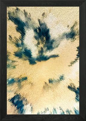 Heißer Sommer Himmel Pixel Kunst Gerahmtes Wandbild Poster Leinwanddruck Bild