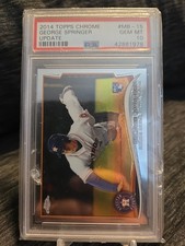 Psa 10 2014 Topps Chrome Update George Springer Rookie Rc Non Auto