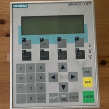Siemens Operator Panel OP 7 DP12 6AV3 607-1JC30-0AX1 SPEDIZIONE GRATUITA