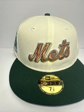 Hat Club Rushmore New York Mets 7 1/8 by Tvb Rushmore Pvtchwork New