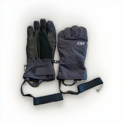 Outdoor Research Unisex Black Illuminator Sensor Primaloft Gloves Size L Large