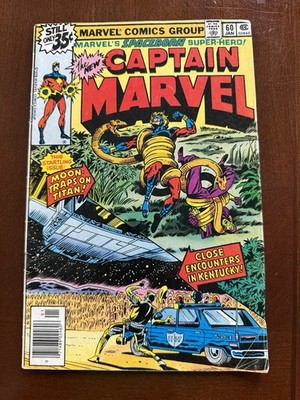 Captain Marvel #60, First Printing (1978) Marvel Comics