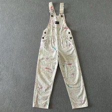 Oshkosh B'Gosh Vintage Paint Overalls Kids Size 7 Rare HTF Made in USA