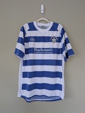 Greenock Morton Vintage Home 2007-08 Home Bukta Football Shirt Jersey Large L