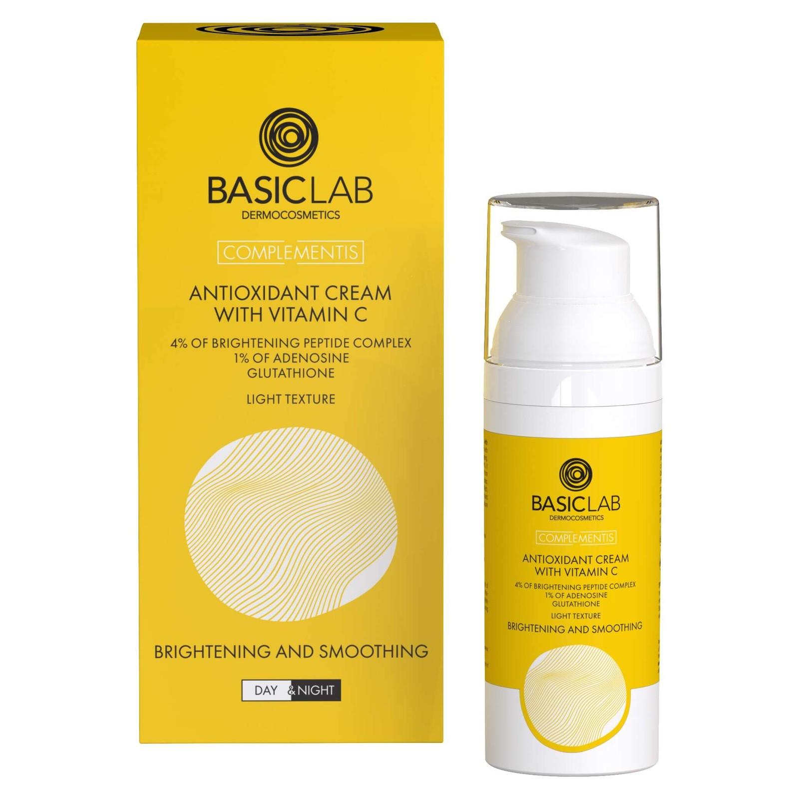BasicLab Complementis Light Texture Antioxidant Cream Vit C Brightening 50ml