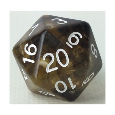 R4I Dice 29mm d20 - Werewolf's Bite w/Numbers New