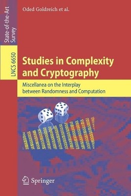 Studies in Complexity and Cryptography - 9783642226694