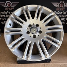 1 X MERCEDES E-CLASS W211 18" ALLOY WHEEL 8.5J ET38 A2114015302 No Repair FRONT