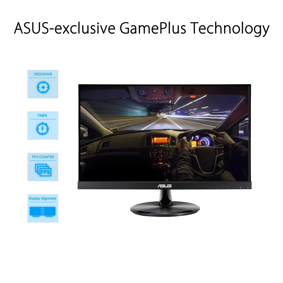 ASUS 21.5 inch Full HD Monitor 1920x1080 IPS 75Hz Adaptive Sync Eye Care - Image 4 of 4
