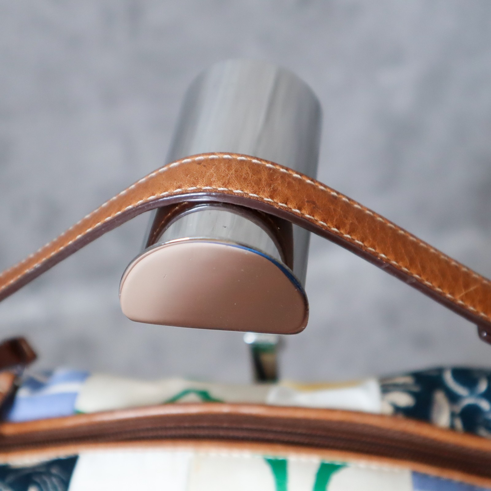 COACH Patchwork Logo Pouch Multicolor Leather Can… - image 5