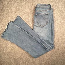 Old Navy Flare Jeans Women  s Size 10 Blue Denim Medium Wash Stretch