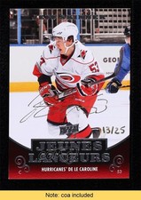 2015 Buybacks Buyback Jeunes Lanceurs Gold Ink 13/25 Jeff Skinner #211 Auto 0c3