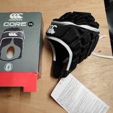 Image of Canterbury CORE Rugby Headguard Adult/Junior - XSmall - Black