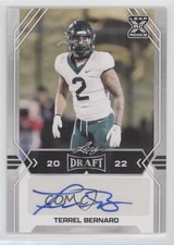 2022 Leaf Draft Auto Terrel Bernard #BA-TB1 Auto 2qw