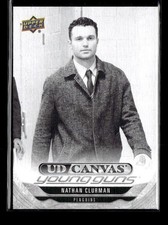 2024-25 Upper Deck Extended Series Young Guns Canvas B & W Nathan Clurman
