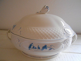 Villeroy&Boch VAL BLEU Terrine mit Deckel L 32 cm