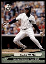 Charlie Hayes 1992 Ultra #407 Yankees MLB READ FREE SHIPPING AutographDen