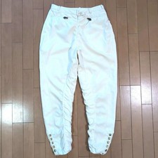 USED HERMES EQUESTRIAN-STYLE STRETCH PANTS, SIZE 42 EQUIVALENT TO L , WITH SE