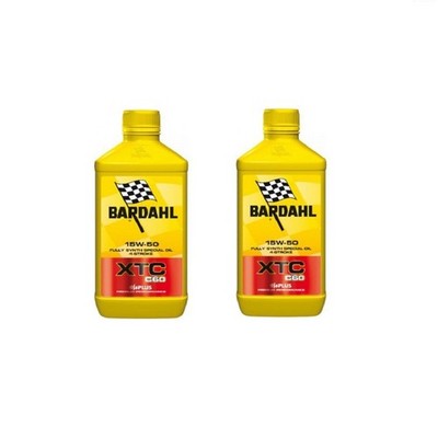 2 LITER BARDAHL XTC C60 15W50 FULL SYNTH SPECIAL OIL ÖL