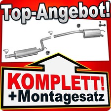 Auspuff für VW CADDY III 1.4 2004-2010 Auspuffanlage