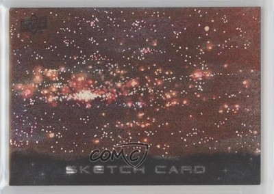 2022 Upper Deck Cosmic Keith Akers #SKT Auto Sketch p1l