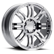16x6.5 Vision Off-road 375 Warrior Chrome Wheels 5x130 45mm Set Of 4