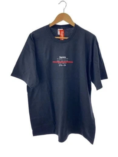 Tee shirt standard Supreme 24SS XL coton imprimé BLK