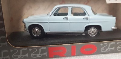 Rio (M4) 4119-1, Alfa Romeo Giulietta t.i., 1955, acqua di fonte, 1/43, NEU&OVP