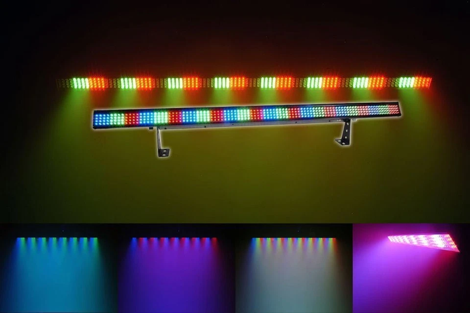 2) Chauvet COLORSTRIP LED DJ Light Bar Effect Color Strips+384 Ch DMX Controller - Image 2 of 4