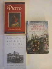 Herman Melville Battle-Pieces Civil War Poems, Pierre, Shorter Novels Billy Budd