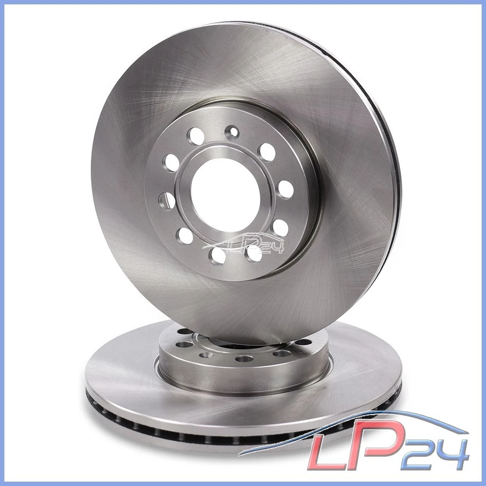 ATEC DISQUES DE FREIN+PLAQUETTES DE FREIN AVANT+ARRIÈRE POUR VW GOLF 5 6 JETTA 4 - Photo 2/4