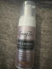 LOVING TAN 2hr Express Self Tan DELUXE BRONZING Mousse - Dark - 4oz - NEW!