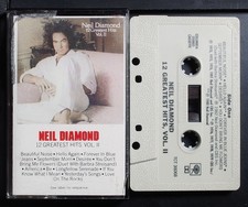 Neil Diamond - 12 Greatest Hits, vol. II - MC Cassette NH27045 USA