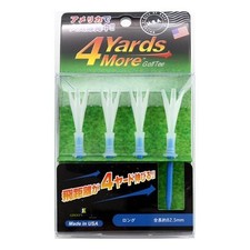 Greenkeepers Golf Tees 4 Yard More Driver Blue 4 Tees