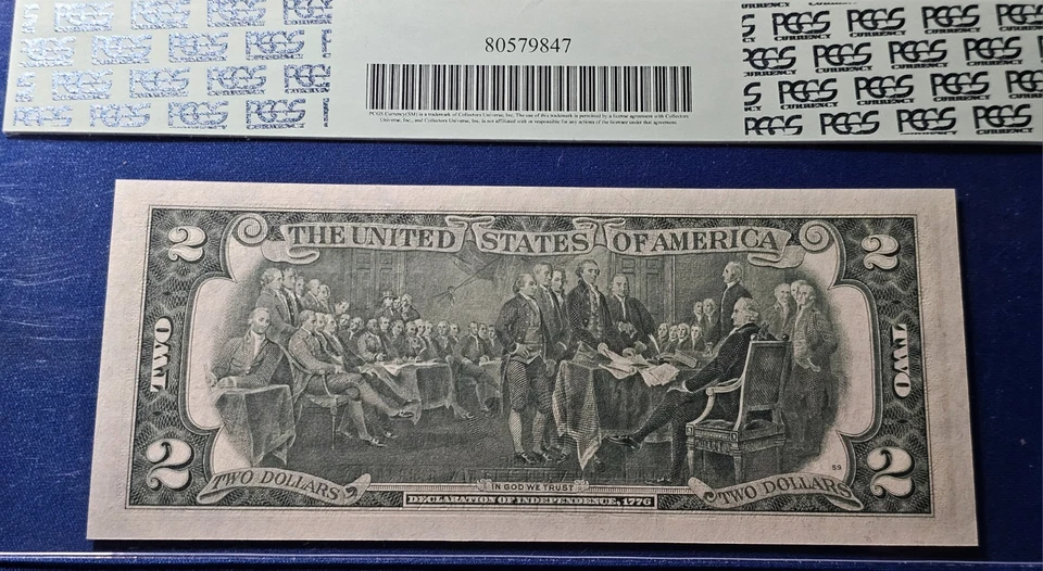 FR. 1935-C* 1976 $2 *STAR* FRN PHILADELPHIA, PA PCGS GEM UNCIRCULATED-67PPQ - Image 2 of 2