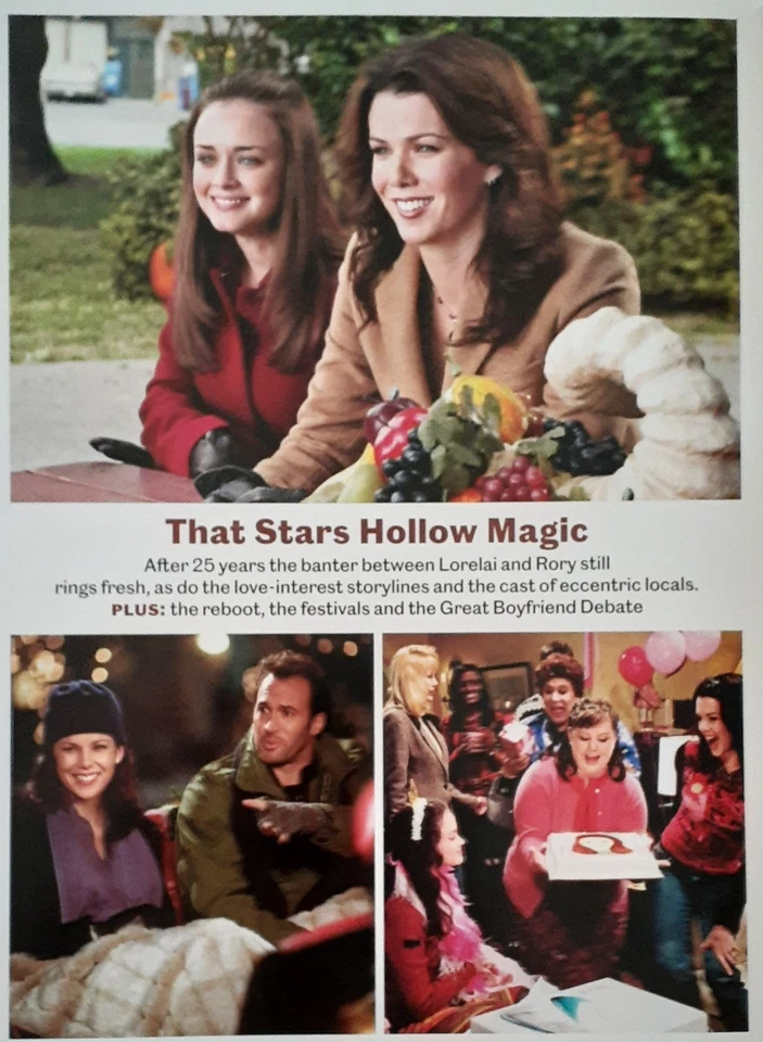 ENTERTAINMENT Magazine: "25 YEARS- GILMORE GIRLS" Classic Show Lives On, 2025 - Image 2 of 2