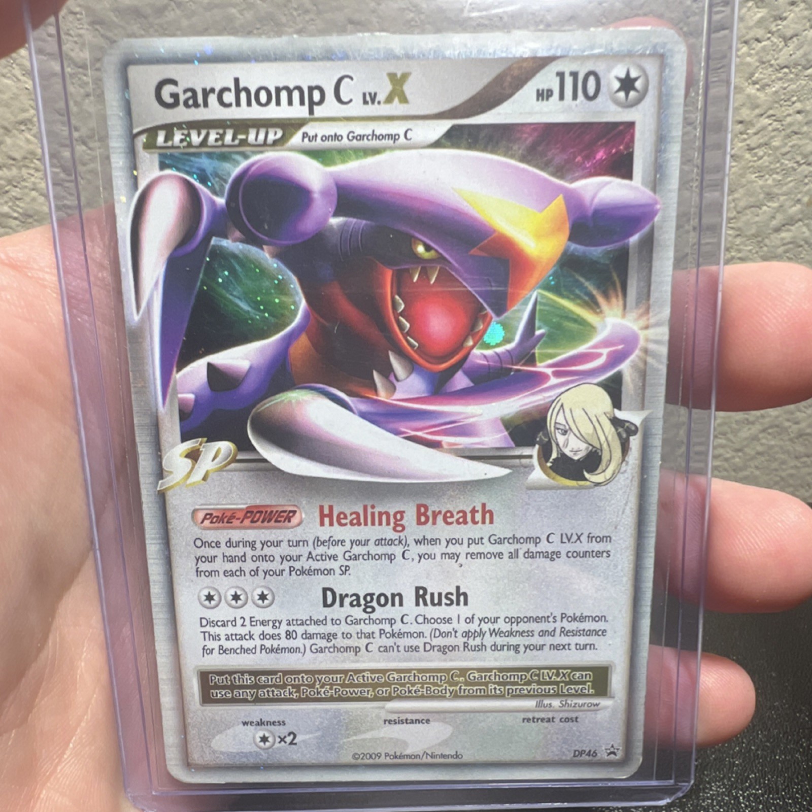 Nintendo Garchomp C Lv.X DP46 Diamond & Pearl Promo Holo 2009 English 110