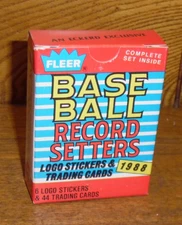 Eckerd Exclusive 1988 Fleer Baseball Record Setters Card Set
