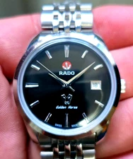 New Rado Purple Horse Black Dial Day/Date refurbished Automatic 36mm