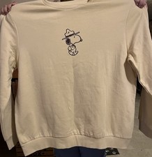 NWT Peanuts Snoopy Lite yellow super soft   S...