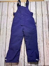 Hanna Andersson KIDS Adjustable Navy Blue Snow Pants Outerwear Sz 140 US 10