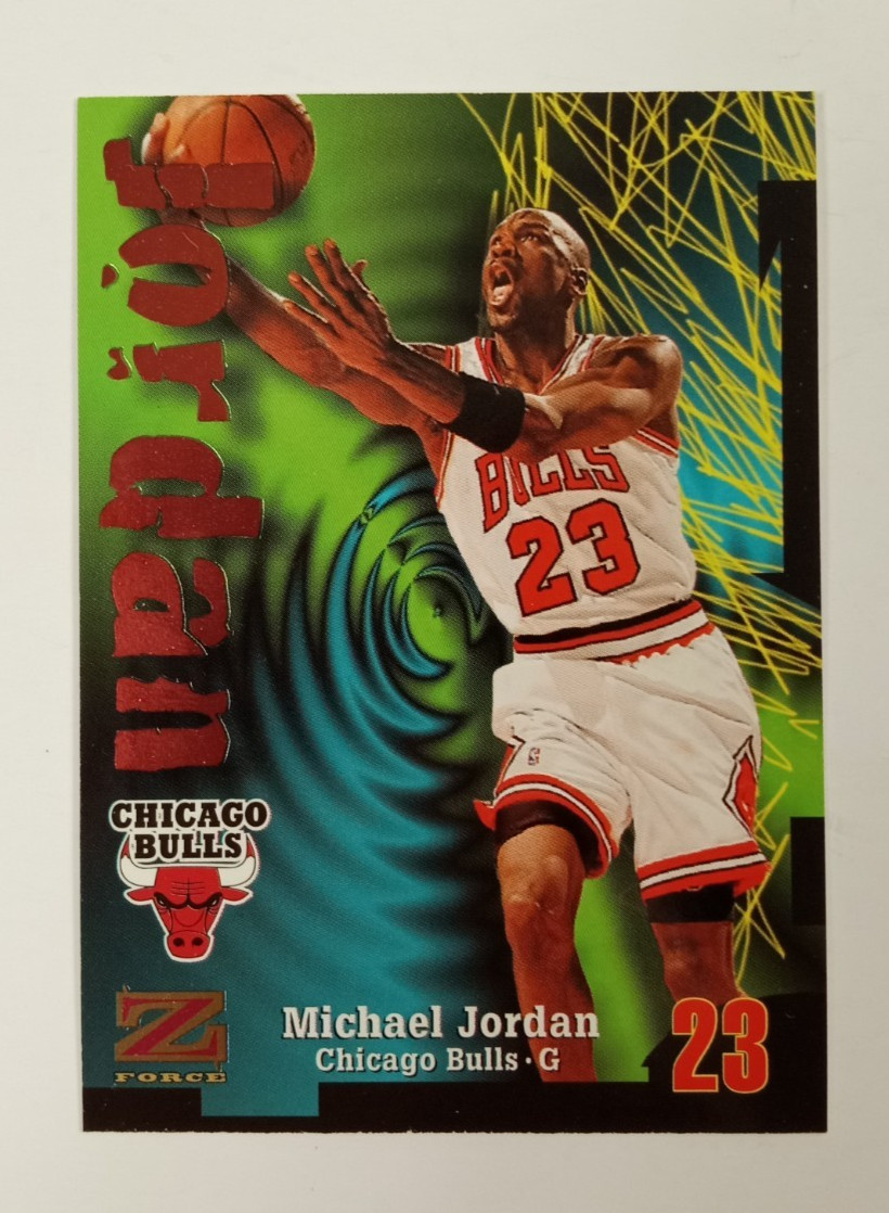 1997-98 Skybox Z-Force #23 Michael Jordan Chicago Bulls HOF