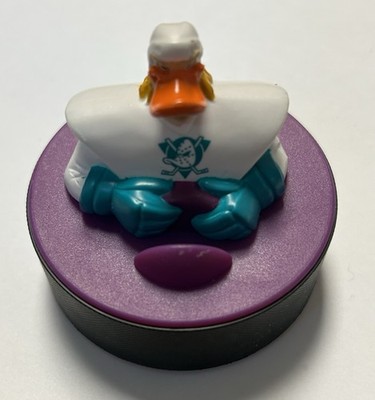 1996 Disney The Mighty Ducks Animated Series Nosedive Puck Figure McDonalds Toy